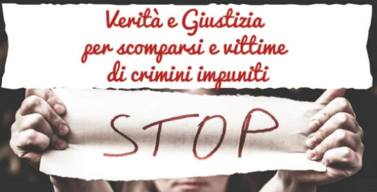 Penelope Italia: manifestazione a piazza Montecitorio per le persone scomparse