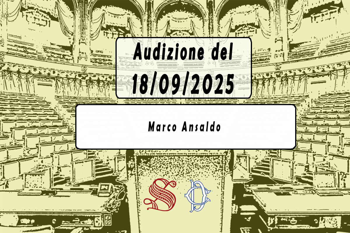 Audizione Marco Ansaldo